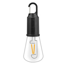 ZewnęTrzna Girlanda żAróWkowa LED z Haczykiem 400MAh żAróWka USB Typu C 3 Tryby Wodoodporna Latarnia Kempingowa WisząCa Lampa do Namiotu-T02