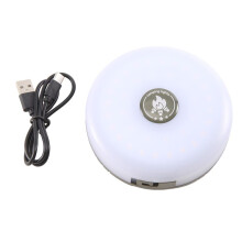Luzes LED para Acampamento Luzes Quentes Coloridas Recarregáveis USB 2 em 1 Fita Métrica de Luz de Corda de 10M Luz Ambiente para Barraca de