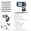 Electric Bike Controller Electric Scooter Controller 124DX 24V/36V/48V 350W Brushless Controller with LCD Display Panel 6