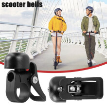 Anillo de Bocina de Cuerpo Entero de Campana de Scooter Eléctrico Negro con Soporte de Liberación Rápida para Scooter Eléctrico M365 Pro 1S