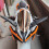 ATV Motorcycle Wing Rearview Mirror Adjustable Rotating Side Mirror for 250 600 250sr 450sr 9