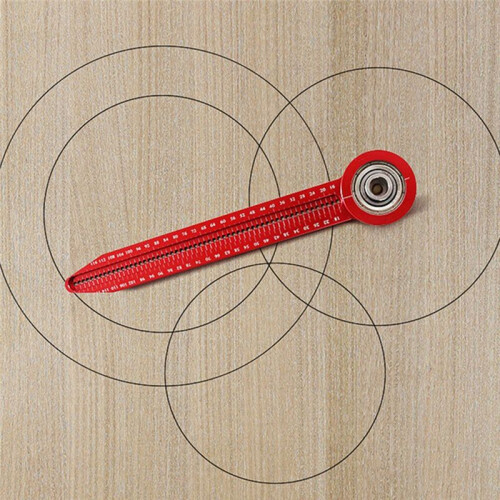 Adjustable Drawing Compass Portable Drawing Compass Industrial Design Drawing Decoration Hole Ruler Ruler DIY 2