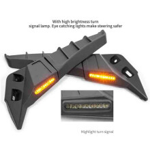 ATV Motorcycle Wing Rearview Mirror Adjustable Rotating Side Mirror for 250 600 250sr 450sr
