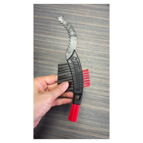 Bicycle Brush Bicycle Flywheel Cleaning Tool Set Cleaning Set Red 1