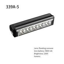 Floodlight 4800mAh Bicycle Lighting Headlight, Bicycle Light High Brightness Mountain Bike Charging Bicycle Led