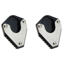 2X Kickstand Zijstandaard Stand Extension Vergroter Pad voor KLX125 KLX150BF KLX230 KLX230R KLX250