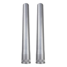 2X Bicycle Front Fork Tube Replacement Tools Aluminum Alloy Bicycle Stright Steerer Tube Fork Tube Extension
