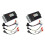 2X 48V/60V/72V 50A Elektrische Fiets Controller 1500W Sine Wave Split Intelligent Motor Speed Controller 1