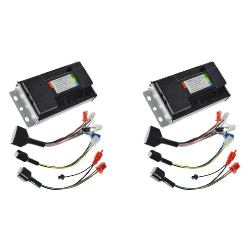 2X 48V/60V/72V 50A Elektrische Fiets Controller 1500W Sine Wave Split Intelligent Motor Speed Controller