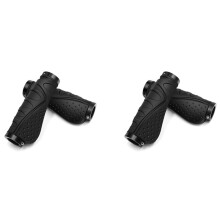 4x ASTRO Ergonomische Fahrrad Griffe Mountainbike und Fahrrad Rutschfeste Lenker Griffe für 22,2 mm Fahrrad/Mountainbike/Roller/Rennrad,Schwarz