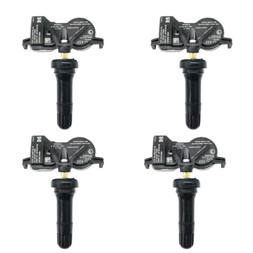 4X FöR 2018-2024  Compass TPMS 433Mhz Däcktryckssensor TPMS  Däck Lufttryckssensor 68313387AB 68313387AA 2