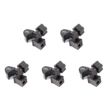 5X GPS Range Pole Cradle Bracket for Trimble Handheld Open Data Collector with Compass Quick Release Pole Clamp, A
