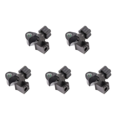 5X GPS Range Pole Cradle Bracket for Trimble Handheld Open Data Collector with Compass Quick Release Pole Clamp, A