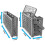2X Dishwasher Cutlery Basket Storage Basket Suitable for //// 5