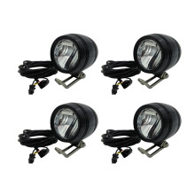 4X 6V-80V 24V 36V 48V 60V Universal Compatible 3W 100LUX Bike Electric Bicycle E-Bike Headlight Front Light Light