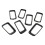 Automobile 7 Pcs Front Grille Inserts 68109865AA for  Compass 2011-2016  Parts 5