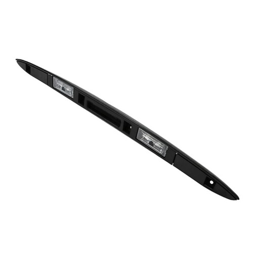 2X Boot Trunk Lid Licence Plate Handle Grip with Key Button Light for  X5 E53 2000-2006 Touring Rear Lid Handle Trim 2