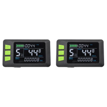 2X P3C LCD Display Dashboard Colorful Screen 24V 36V 48V 60V Electric Bike Meter for Electric Scooter(6PIN)