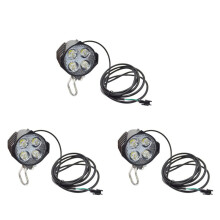 3X Ebike E-Bike 36V-48V Elektrisch Fietslicht met Hoorn Waterdichte Koplamp Hoorn Set Koplamp Onderdelen