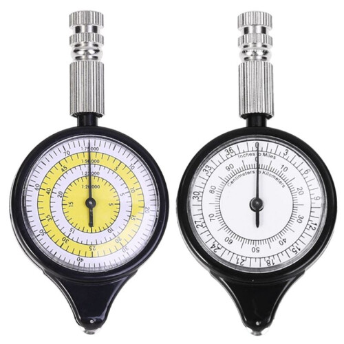 2X Map Measurer Map Rangefinder Odometer Multifunction Compass Curvimeter Outdoor Climbing Sport Map Rangefinder