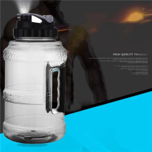 2X 2,5 L Große Wasser Flasche Umwelt Freundliche Wiederverwendbare Wasser Flasche für Männer Frauen Fitness Gym Außen Cycling
