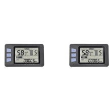 2X P3H LCD Display Meter Dashboard 24V 36V 48V 60V Electric Bike Meter Display Panel for Electric Scooter(6PIN)