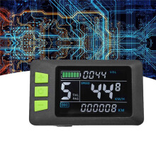 2X P3C LCD Display Dashboard Colorful Screen 24V 36V 48V 60V Electric Bike Meter for Electric Scooter(6PIN)