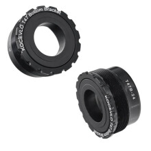 2X KOCEVLO T47 Movimento Centrale Filettato Diametro Interno 47mm Larghezza 68-86.5MM Cuscinetto in Alluminio per Guarniture 24MM Asse Centrale