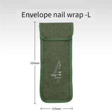 8PCS 30cm Outdoor Tent Pegs Ground Nails with Storage Bag Windproof Nails Camping Accessories Tent Fastening Black