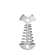 30Pcs Adjustable Plank Floor Spring Fishbone Anchor Tent Pegs Buckle Outdoor Awning Deck Fixed Nails Camping Tent Hooks