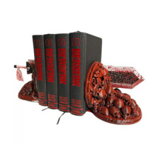 Resin Dragon Bookends Decorative Durable Statue for Shelves Home Office Gift for Book Lovers