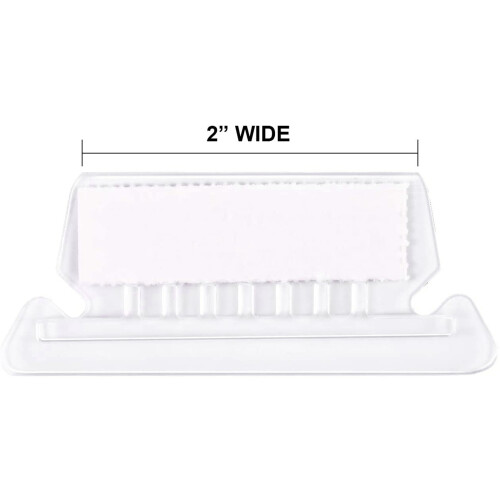 240 Sets 2 Inch Hanging Folder Tabs and Inserts for Quick Identification Of Hanging Files Hanging File Inserts A 1