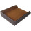 2X PU Leather Collection Letter Tray, Document Desk Organizer,Stackable Office File Document Tray Holder (Brown) 4