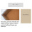 2X PU Leather Collection Letter Tray, Document Desk Organizer,Stackable Office File Document Tray Holder (Brown) 6