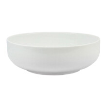 Large White Porcelain Serving Bowl with Elegant Finish, ChipResistant, Dishwasher Safe