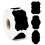 300PCS Chalkboard Labels Erasable Reusable Rectangle Blackboard Stickers Irregularly Shaped Name Tags 1
