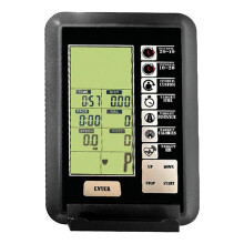 Moniteur de Vélo D'Exercice Ordinateur de Vélo à Air Compteur de Vitesse de Vélo Compteur Kilométrique pour Données D'Exercice Affichage de