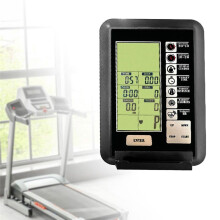 Exercise Bike Monitor Air Bike Computer Bicycle Speedometer Odometer for Exercise Data Trainer Display Without HeartRate