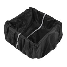 Bike Rainproof Cover Waterproof Bike Basket Liner with Reflective Strip Bike Basket Accessories Fits Most Bike Baskets B