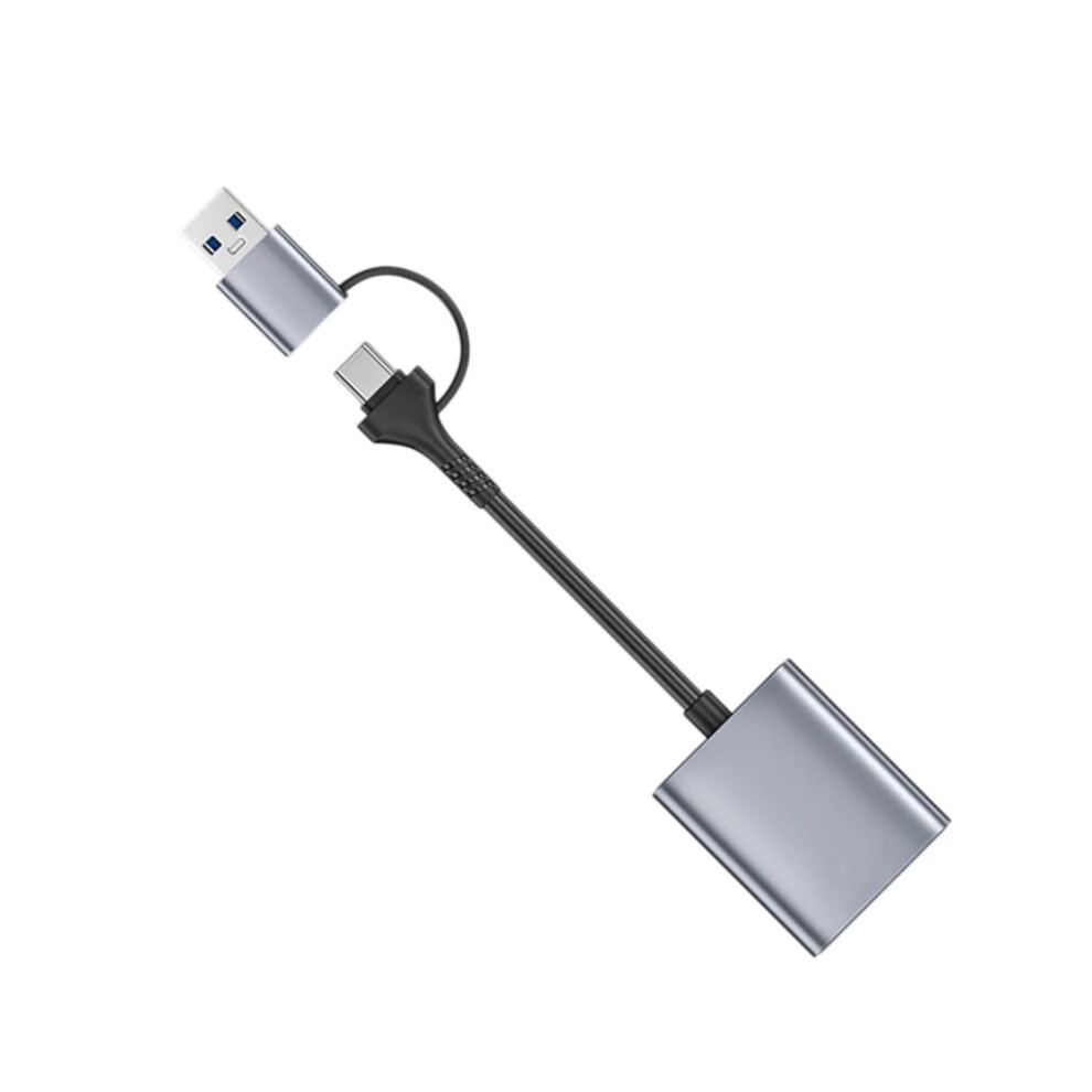 Usb 3.2 Card Reader 10Gbps Speed Dual Usbc And Usba Aluminum For Photographers 9169991139012
