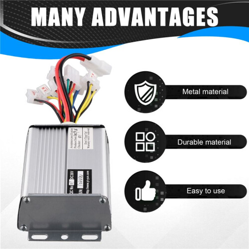 Electric Bike Bicycle Brushed Controller 36V 1000W Electric Scooter Controller Brush  Motor Speed Controller 1