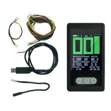 EBike Snelheidsmeter Fiets LCD-Schermmeter met GPS PAS-Versnelling LCD-Scherm IP65 voor Elektrisch Mountainbike-Dashboard