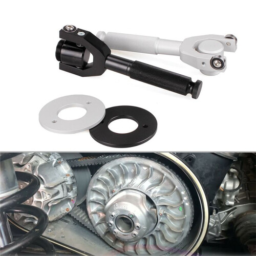 Car Belt Changing Tool Kit for Can Am Maverick X3 2017-2020 Drive Belt Adjustment Tool Silver