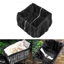 Bike Rainproof Cover Waterproof Bike Basket Liner with Reflective Strip Bike Basket Accessories Fits Most Bike Baskets A