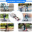 Electric Bike Bicycle Brushed Controller 36V 350W Electric Scooter Controller Brush  Motor Speed Controller 7