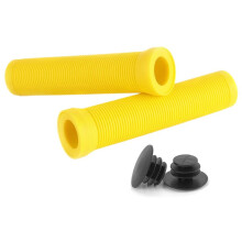 Poignées de Vélo 22 mm pour Vélo de Route, Antidérapantes, Absorbant les Chocs, pour Guidon, Embout de Guidon, Pièce de Vélo, Jaune