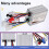 Electric Bike Bicycle Brushed Controller 36V 500W Electric Scooter Controller Brush  Motor Speed Controller 7