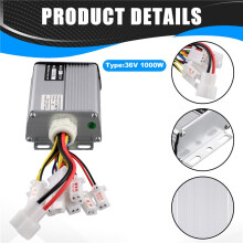 Electric Bike Bicycle Brushed Controller 36V 1000W Electric Scooter Controller Brush Motor Speed Controller