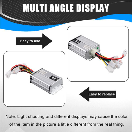 Electric Bike Bicycle Brushed Controller 48V 1000W Electric Scooter Controller Brush  Motor Speed Controller 2
