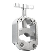 Fahrradgabel-Abschneiderohrhalter Rennrad-Abschneiderohrwerkzeug Fahrradreparaturwerkzeug Silber